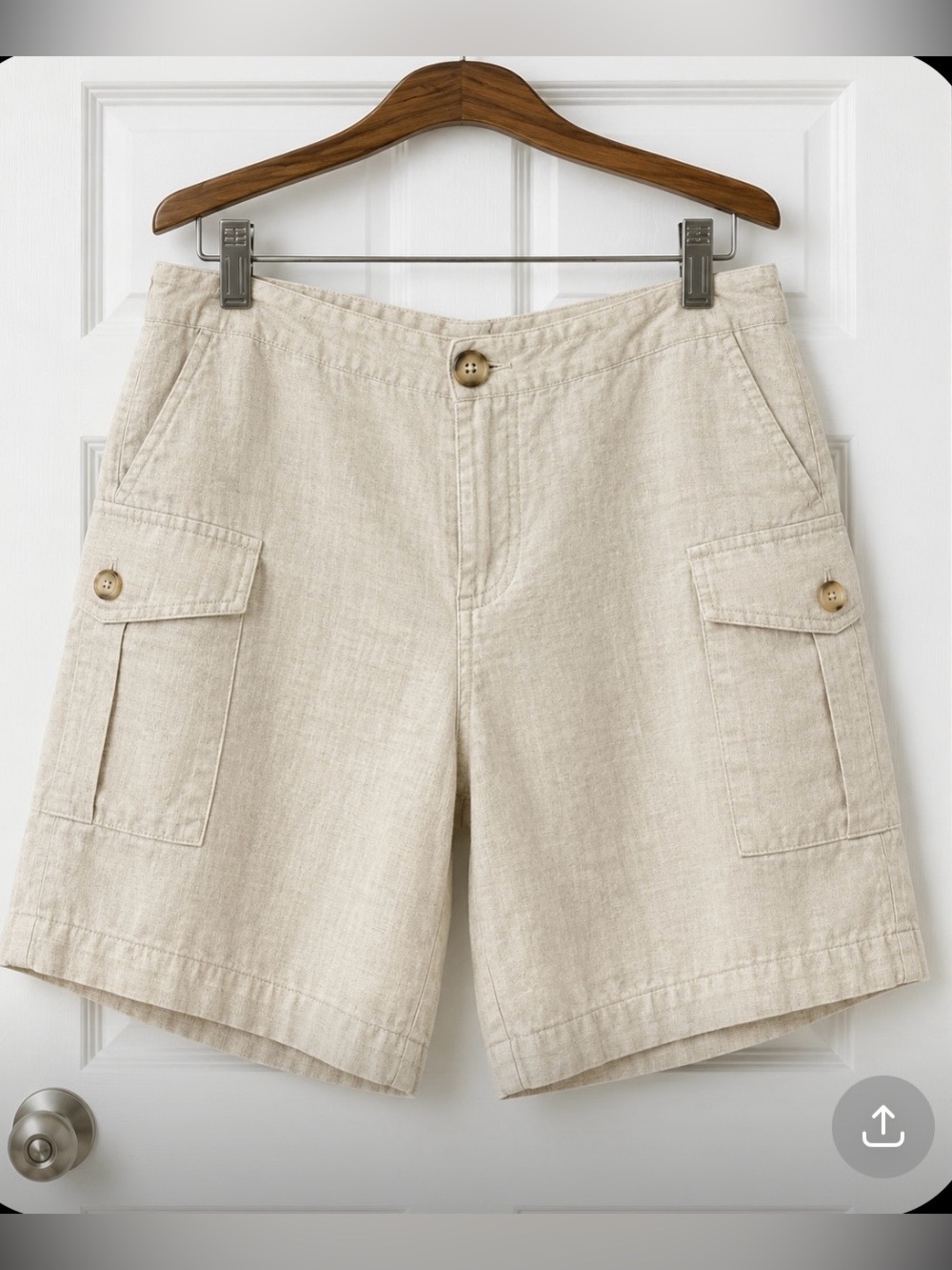 AK Women's Flax Linen Shorts